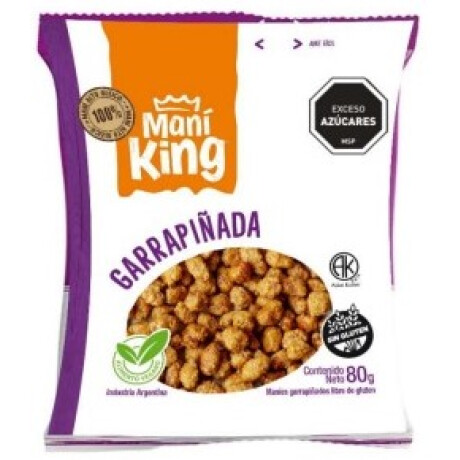 MANI GARRAPIÑADA 80G KING MANI GARRAPIÑADA 80G KING