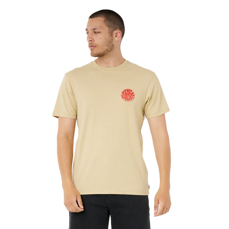 Remera Rip Curl Wettie Icon - Beige Remera Rip Curl Wettie Icon - Beige