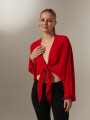 Blusa Truman Rojo Coral