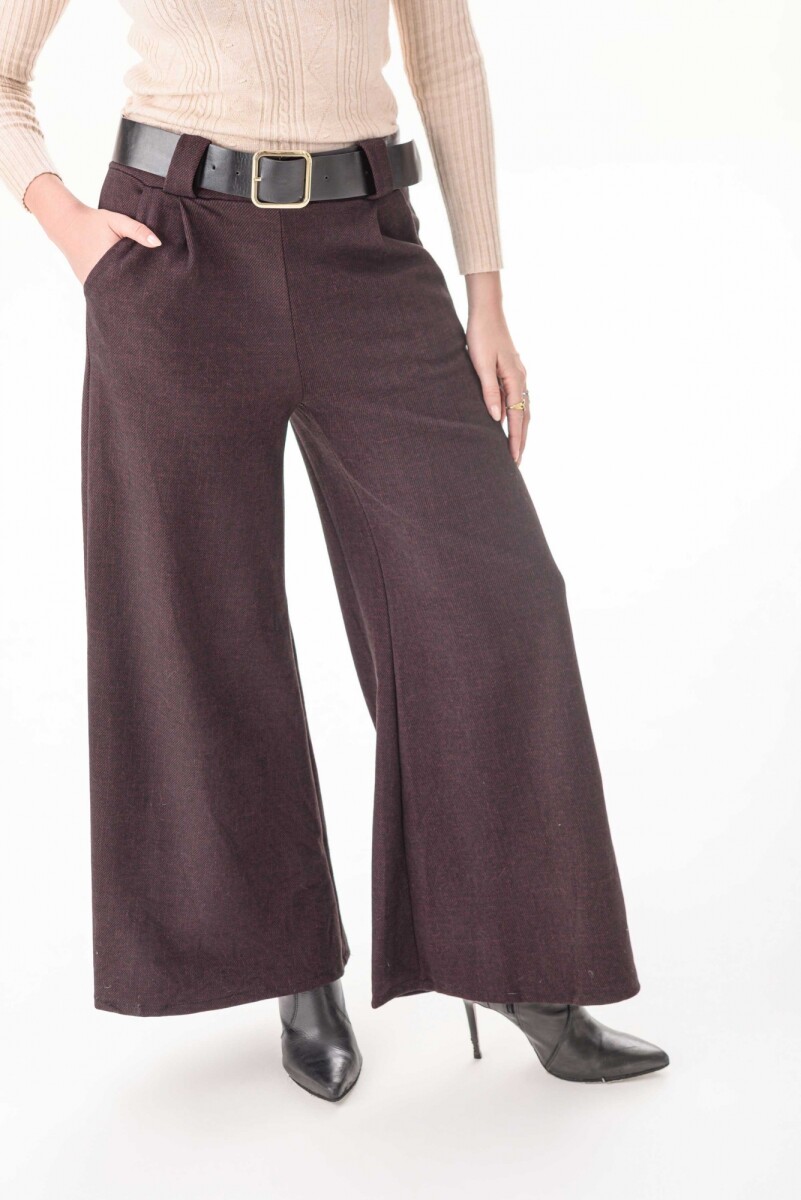 Pantalón Atelier - Bordó 