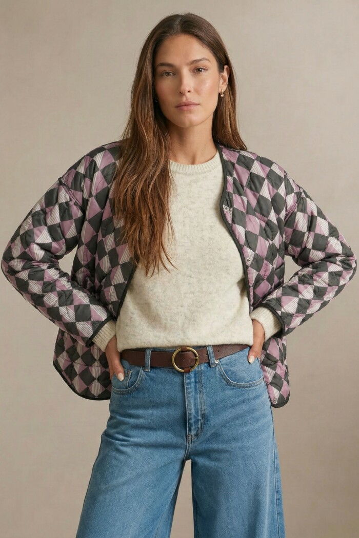 Campera Reversible Oliva