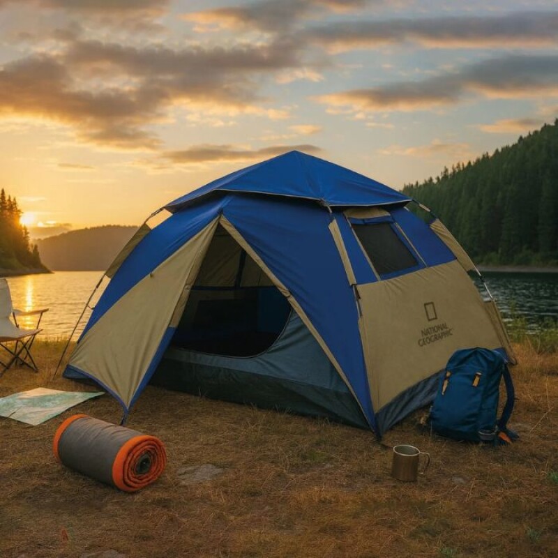 Carpa National Geographic Fiordland 4 Personas – Autoarmable Carpa National Geographic Fiordland 4 Personas – Autoarmable
