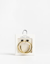 Aros Argollas Metal Aros Argolla De Acero - Dorado