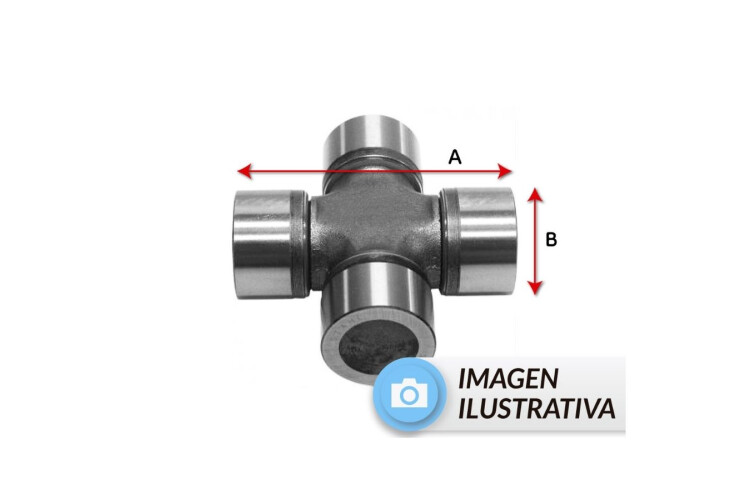 CRUCETA A:61.2mm B:23.8mm CRUCETA A:61.2mm B:23.8mm