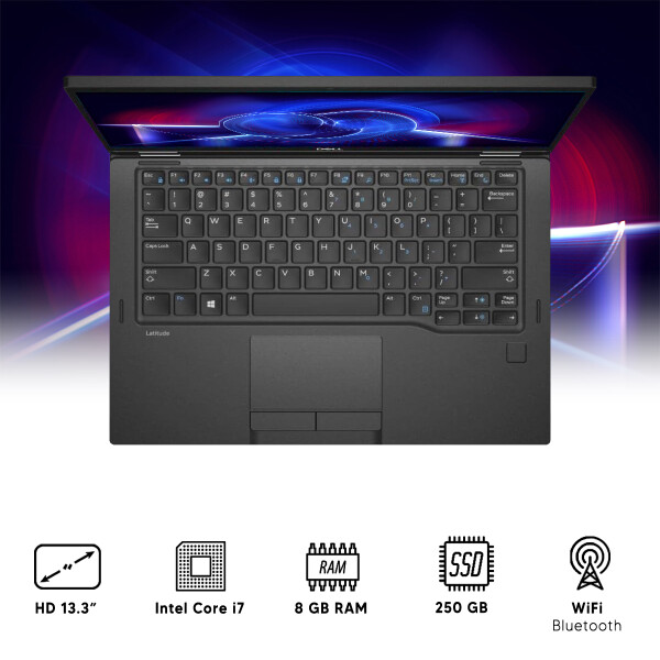 Notebook Dell Latitude 7390 I7/ 8 Gb Ram/ 250 Gb Ssd NOTEBOOK RFPL DELL 7390 I7/8/256/13.3