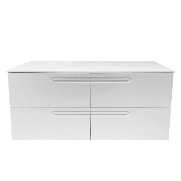 MUEBLE DE BAÑO ECONIC 120 CM BLANCO MATE CON ENCIMERA Mueble De Baño Econic 120 Cm Blanco Mate Con Encimera