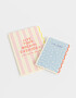 Anotadores Cuadernos y Memos Estampados Set De Cuadernos "countryside" - Combinacion Multicolor