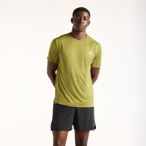 Remera New Balance de Hombre - Sport Essentials - MT41222GEE GREEN