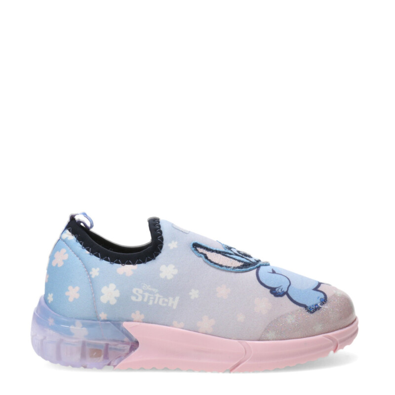 Championes de Niña Bibi Stitch C/Luz Celeste