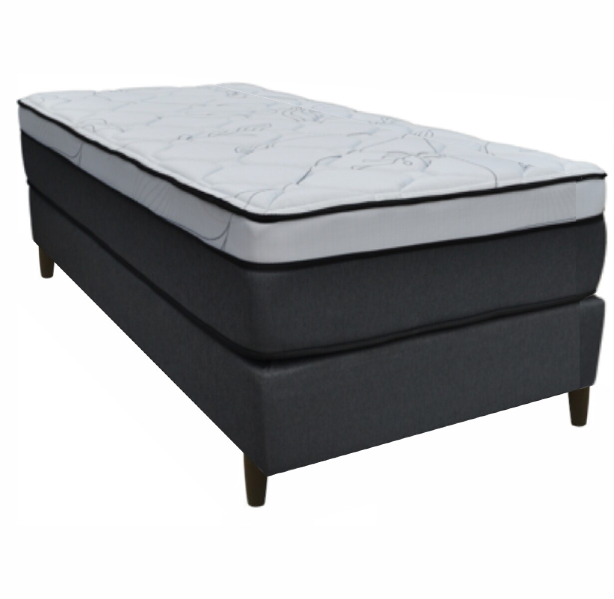 Sommier de Espuma Supremo - 90 x 1.90 1 Plaza 