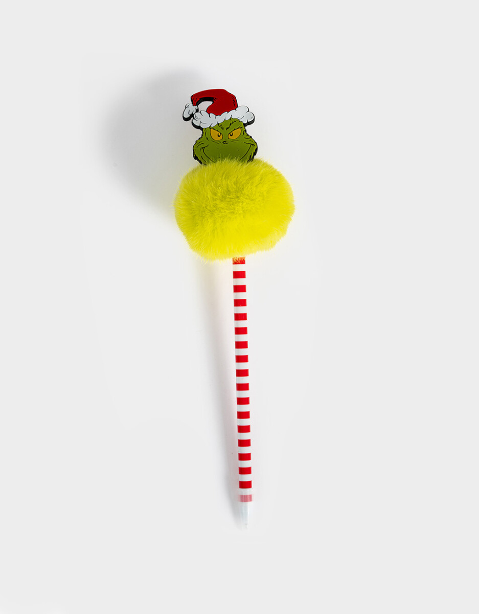 Lapicera "grinch" 
