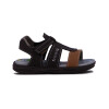 Molekinho Sandalia Casual 2 Tiras C/ Velcro Cafe-caramelo