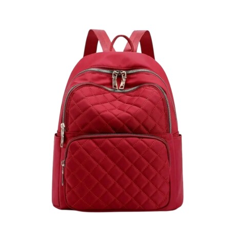 Mochila dama casual Color Rojo