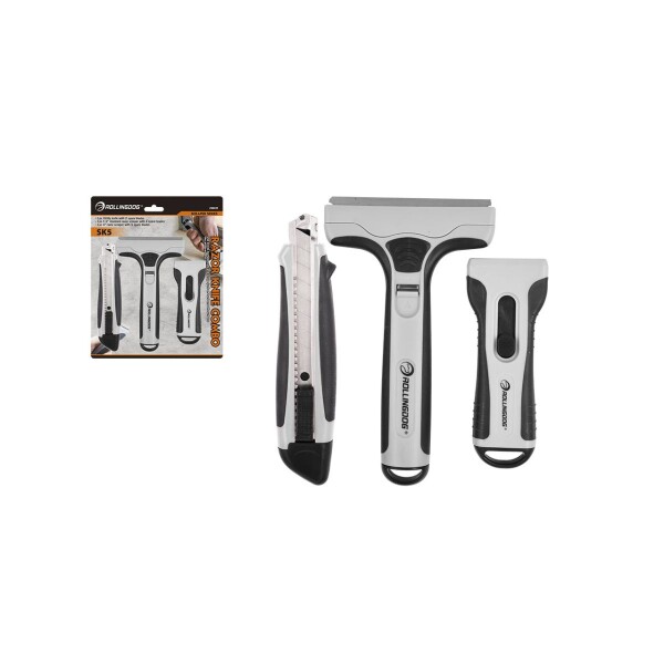 SET 3 PIEZAS HERRAMIENTAS YESO REF 50419 ROLLINGDOG Set 3 Piezas Herramientas Yeso Ref 50419 Rollingdog