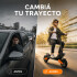 Scooter Monopatín Eléctrico Gogreen Punch Motor 1000w 60km/h Color Negro