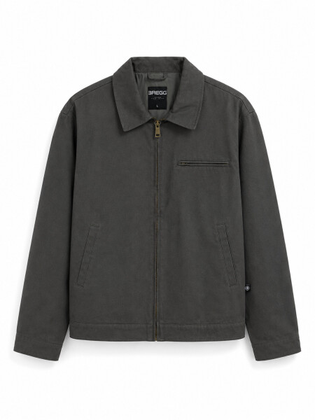 CAMPERA FULLER GRIS OSCUROGenérico