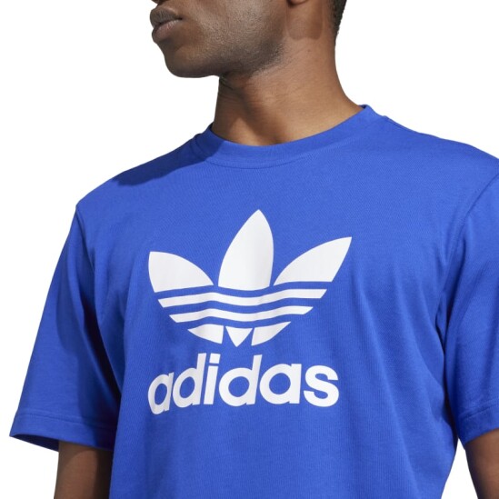 Remera Adidas Adicolor Trefoil Azul