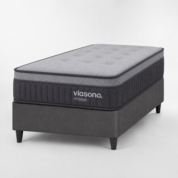 Colchón de Resortes Vintage 24 1,5 PLAZAS
