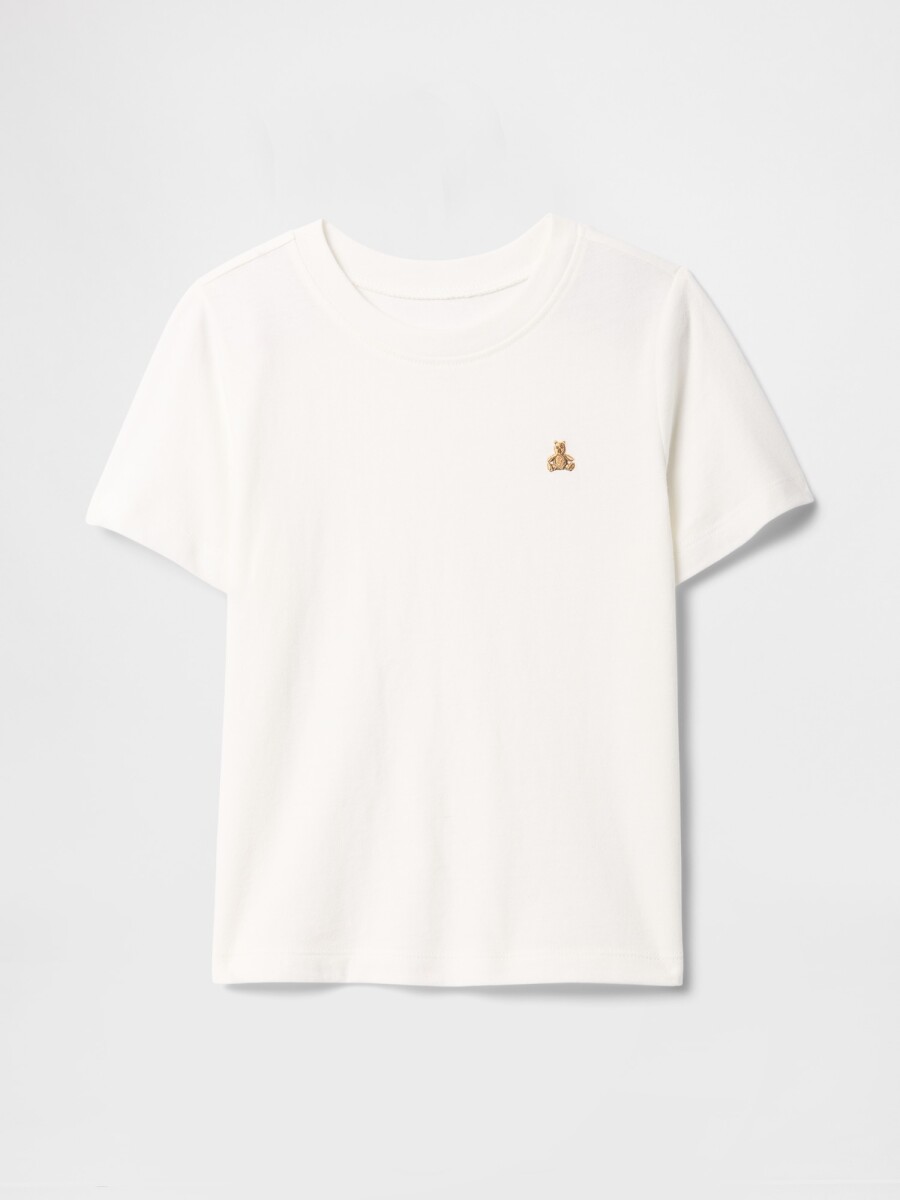 Remera Básico Toddler Niño - New Off White 