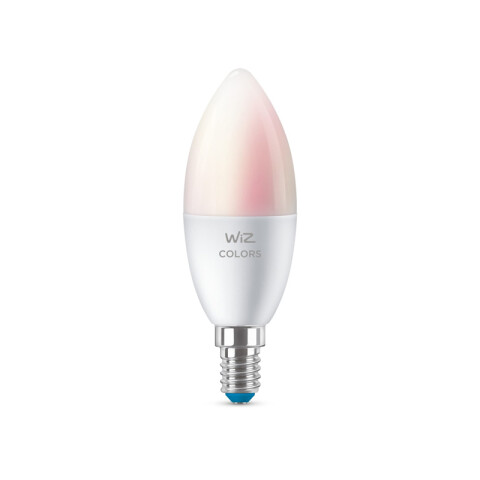 Lámpara vela LED WIZ RGB con wifi 4.9W, pase E14 L27407