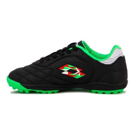 Championes de Futbol 5 Lotto Lecce Negro/Verde 40