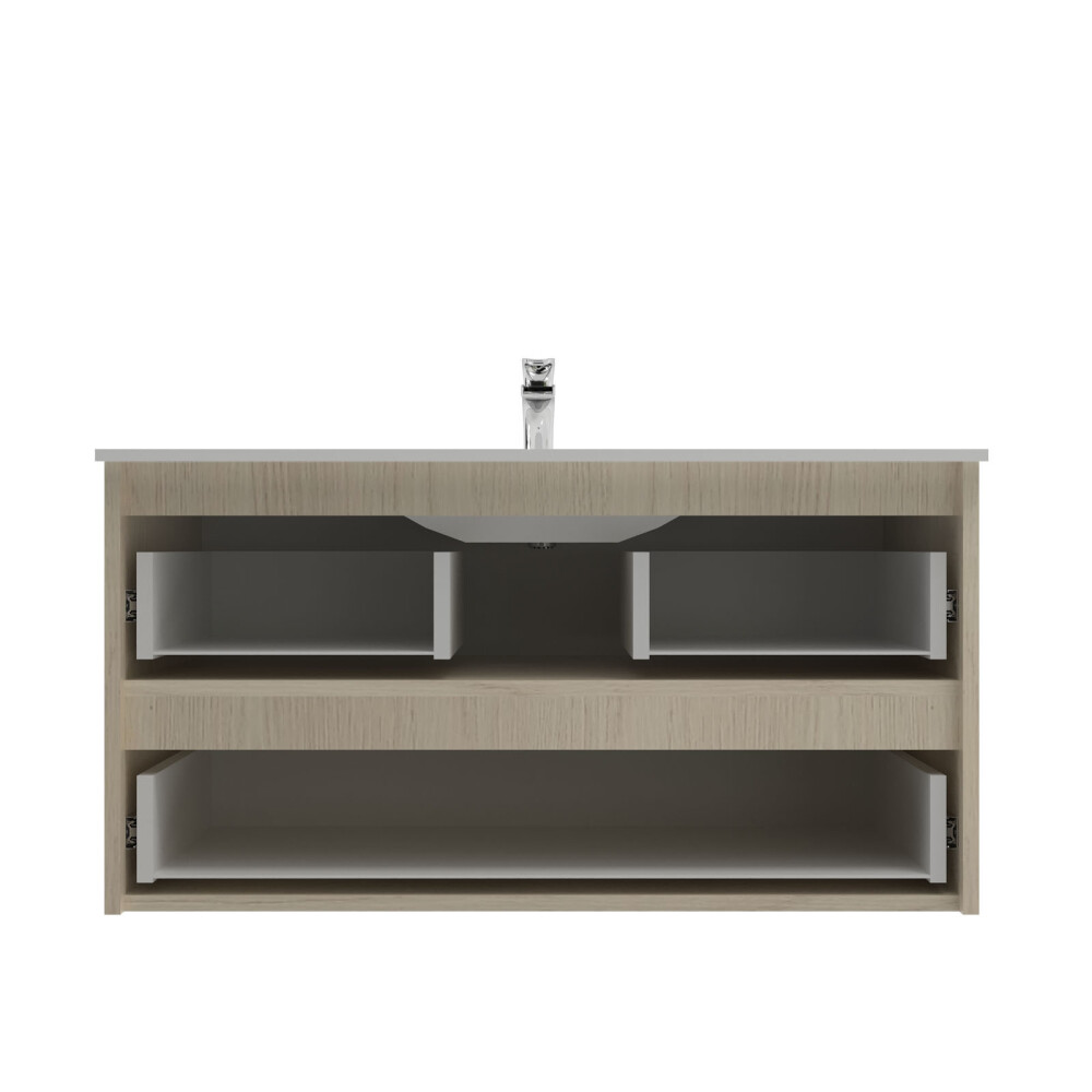 MUEBLE DE BAÑO 80 CM MDF NATURAL-BEIGE DENVER