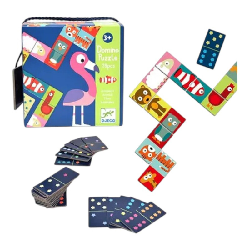 Domino Puzzle Animopuzzle Djeco Domino Puzzle Animopuzzle Djeco
