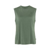 Bividi Fjallraven Abisko Wool Tank Top Mujer Patina Green