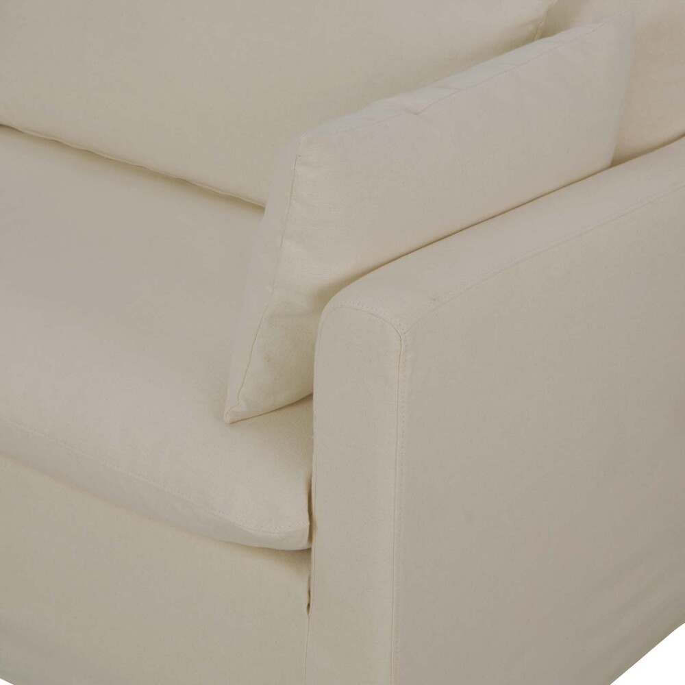 SOFÁ 3 CUERPOS TELA NATURAL-BEIGE BALI BEIGE