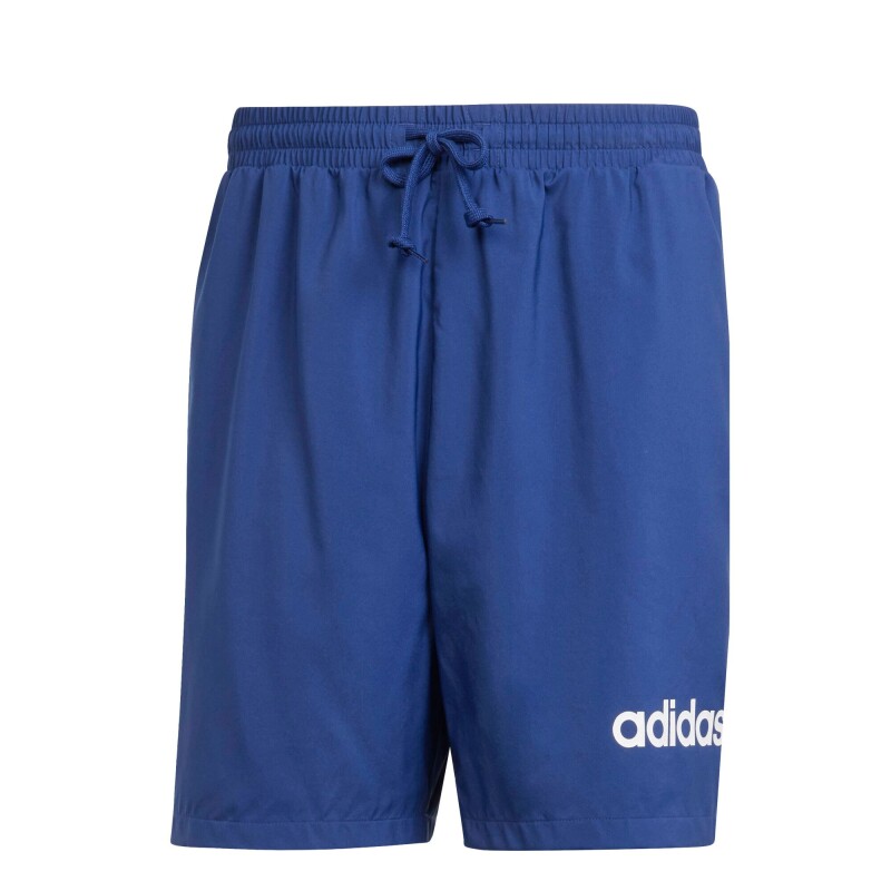 Short de Hombre Adidas Essentials Linear Azul