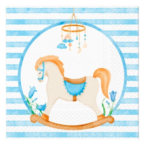 Servilleta Pastel Dream Blue x20 Servilleta Pastel Dream Blue x20