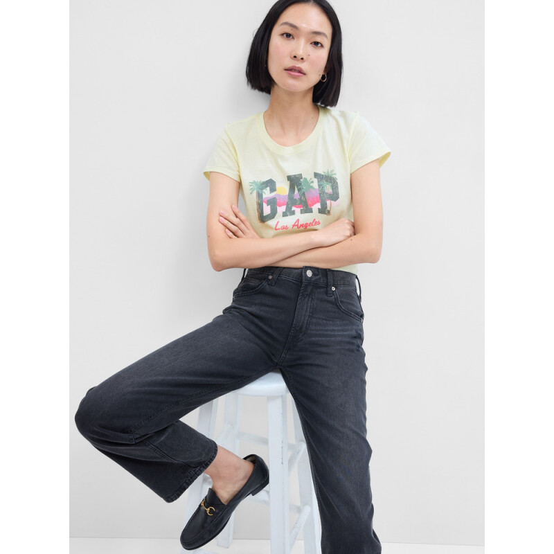 V-GAP CITY LOGO SS TEE LOS ANGELES