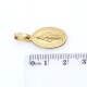Medalla de oro 18k virgen milagrosa 2 cm x 1,3 cm. Medalla de oro 18k virgen milagrosa 2 cm x 1,3 cm.