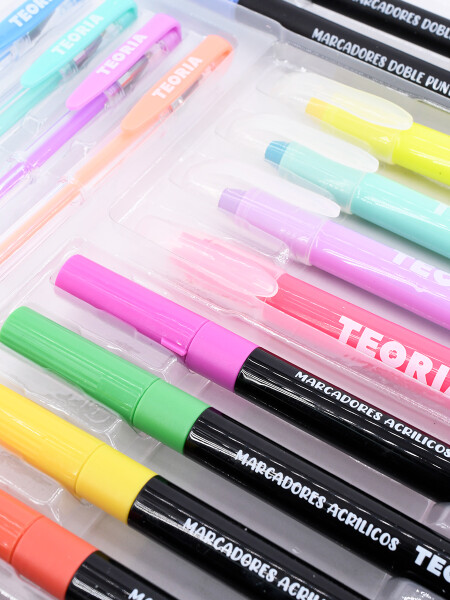 SET TEORIA PASTEL X 16 4 O +