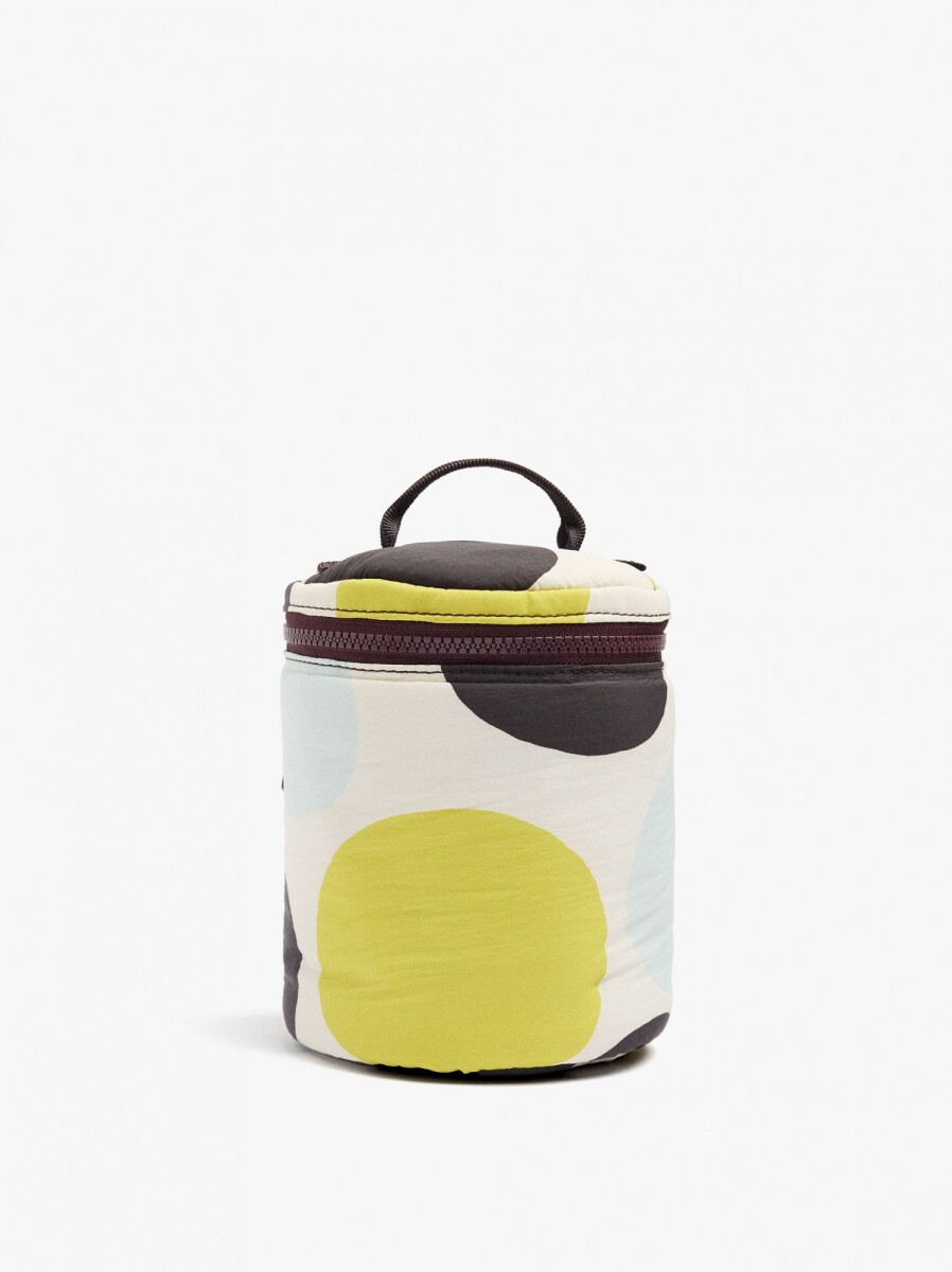 Bolso Para Cosméticos De Nylon Estampada - multicolor 