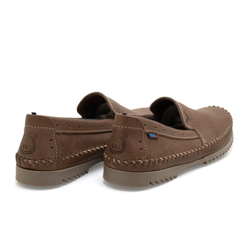 Zapato Starsax de Hombre Rutero Tabaco