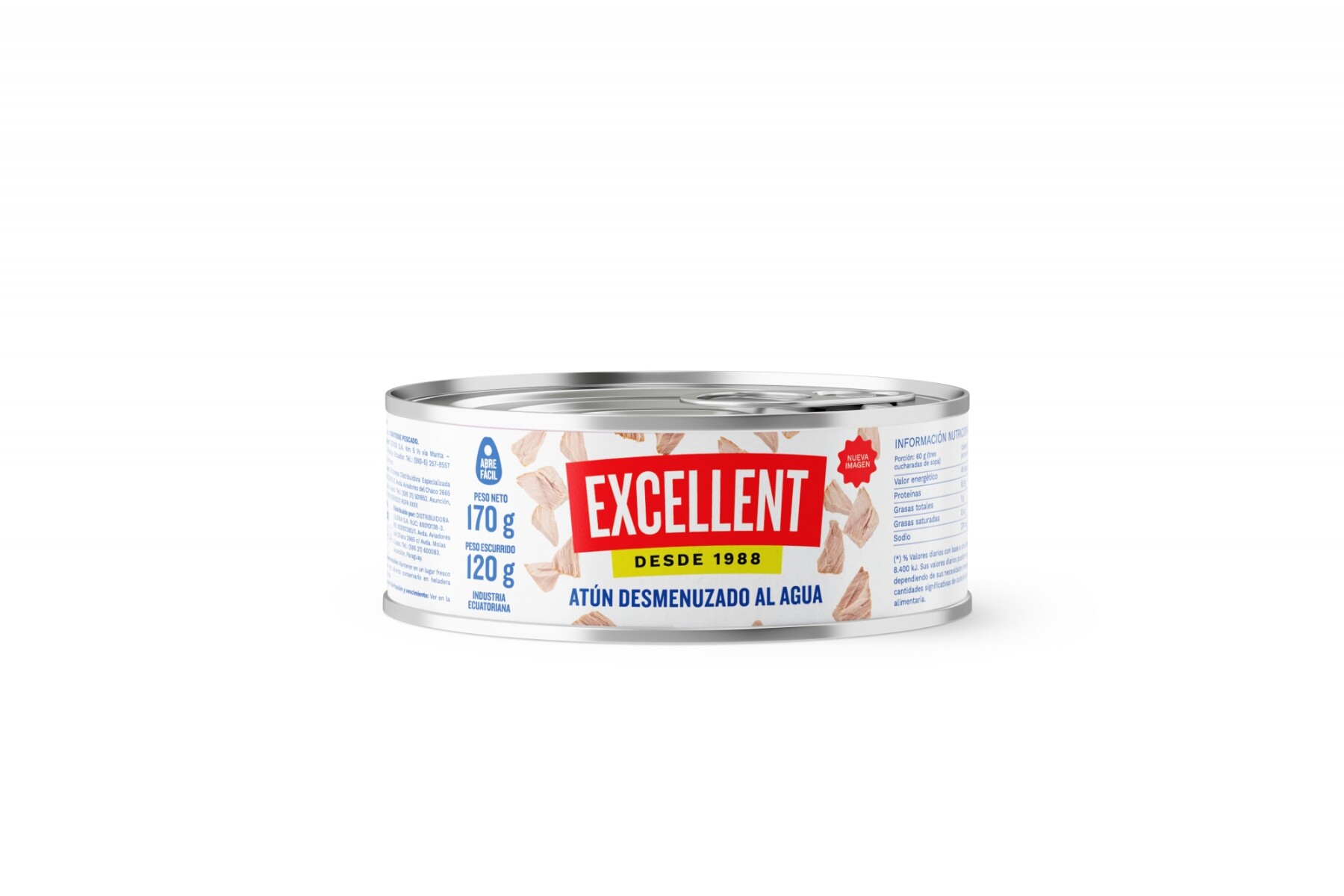 Excellent Atun Desmenuzado en Agua 170g 