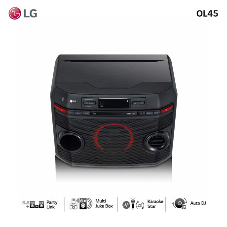 MINICOMPONENTE XBOOM OL45 220W NEGRO LG