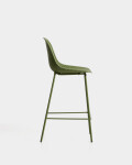 Taburete exterior Quinby verde 65 cm