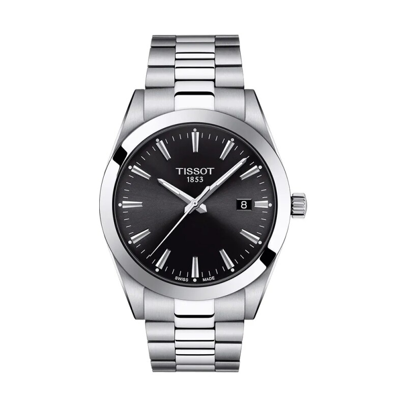 Reloj Tissot 1274101105100 Gentleman para hombre Negro