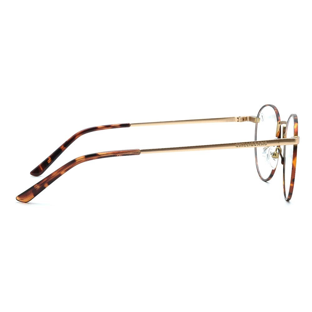 Lentes 2 En 1 Chilli Beans Redondo Hombre Gradiente/Tortuga