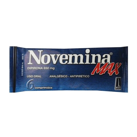 Novemina Max Lazar 6 Comprimidos Novemina Max Lazar 6 Comprimidos
