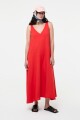 VESTIDO SUELTO Rojo