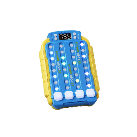 Juego de ritmo electrónico con luces Azul
