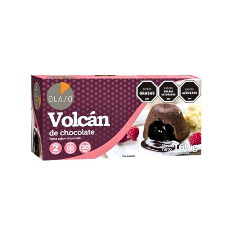 Volcán de Chocolate Olaso - 2 uds. Volcán de Chocolate Olaso - 2 uds.