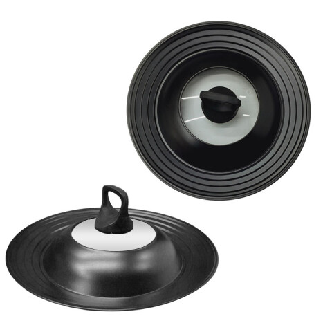 Tapa de olla universal para diferentes medidas Tapa De Olla Universal Para Diferentes Medidas