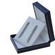 Caravanas largas en oro 18k blanco Caravanas largas en oro 18k blanco