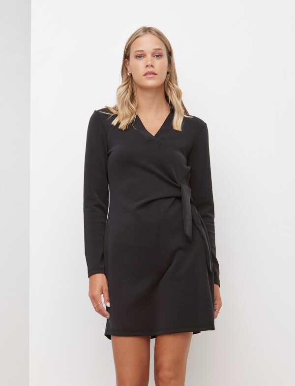 Vestido Lazo Soft NEGRO