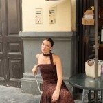 FALDA MALIBÚ MARRON