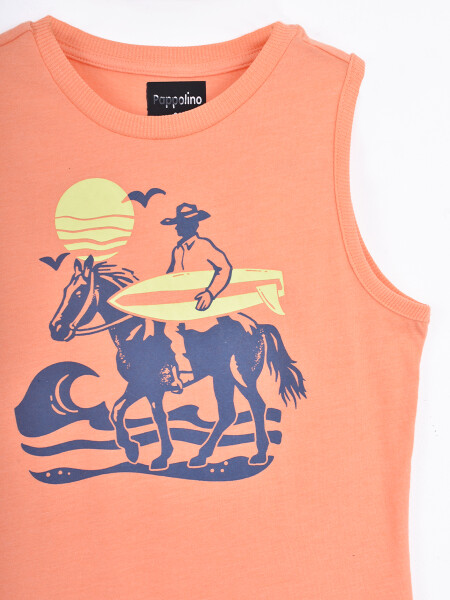 MUSCULOSA ARTURO NARANJA